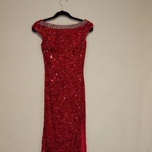 Sequence Prom dress